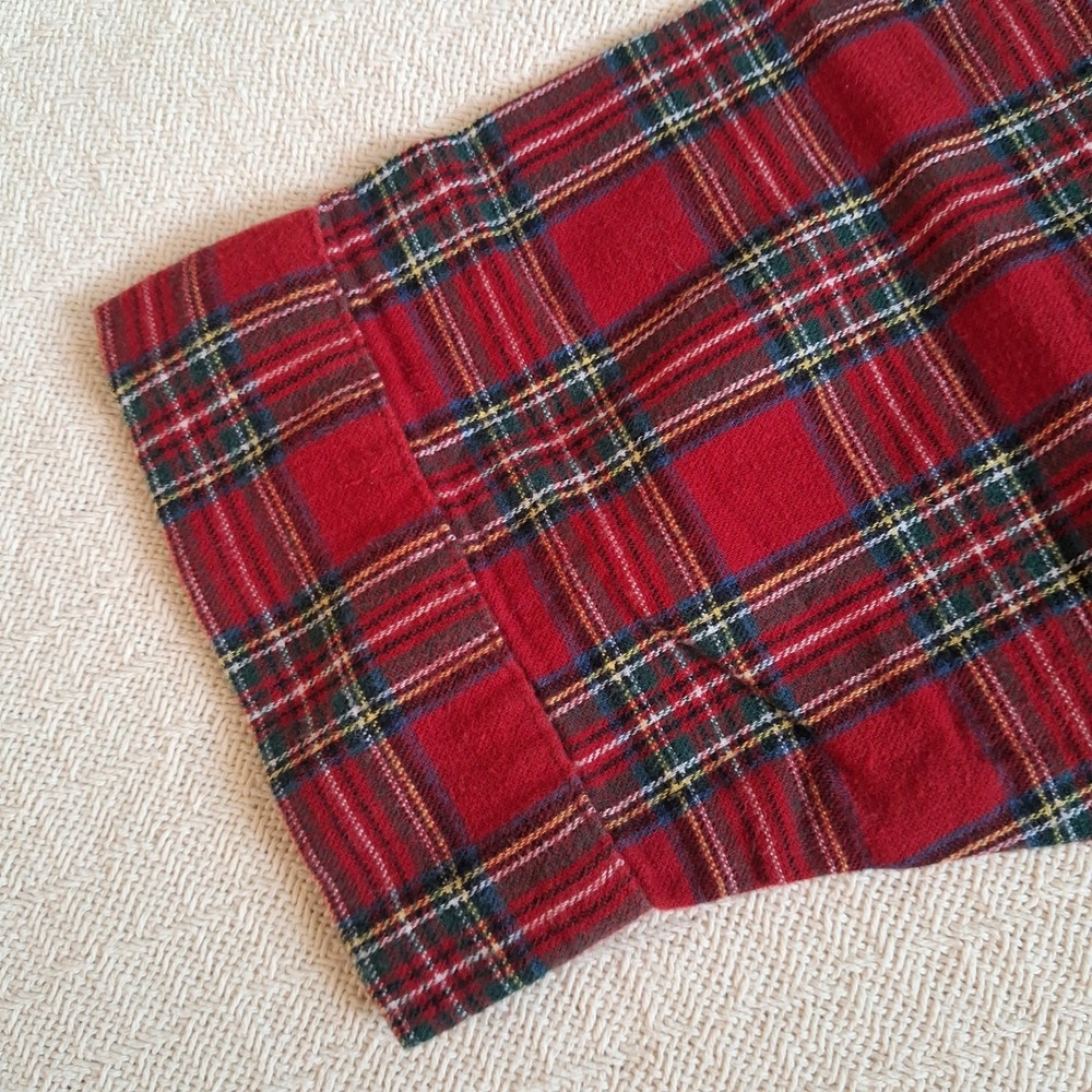 l.l bean vintage flannel nightgown xl 90s y2k plaid - Picture 3 of 7